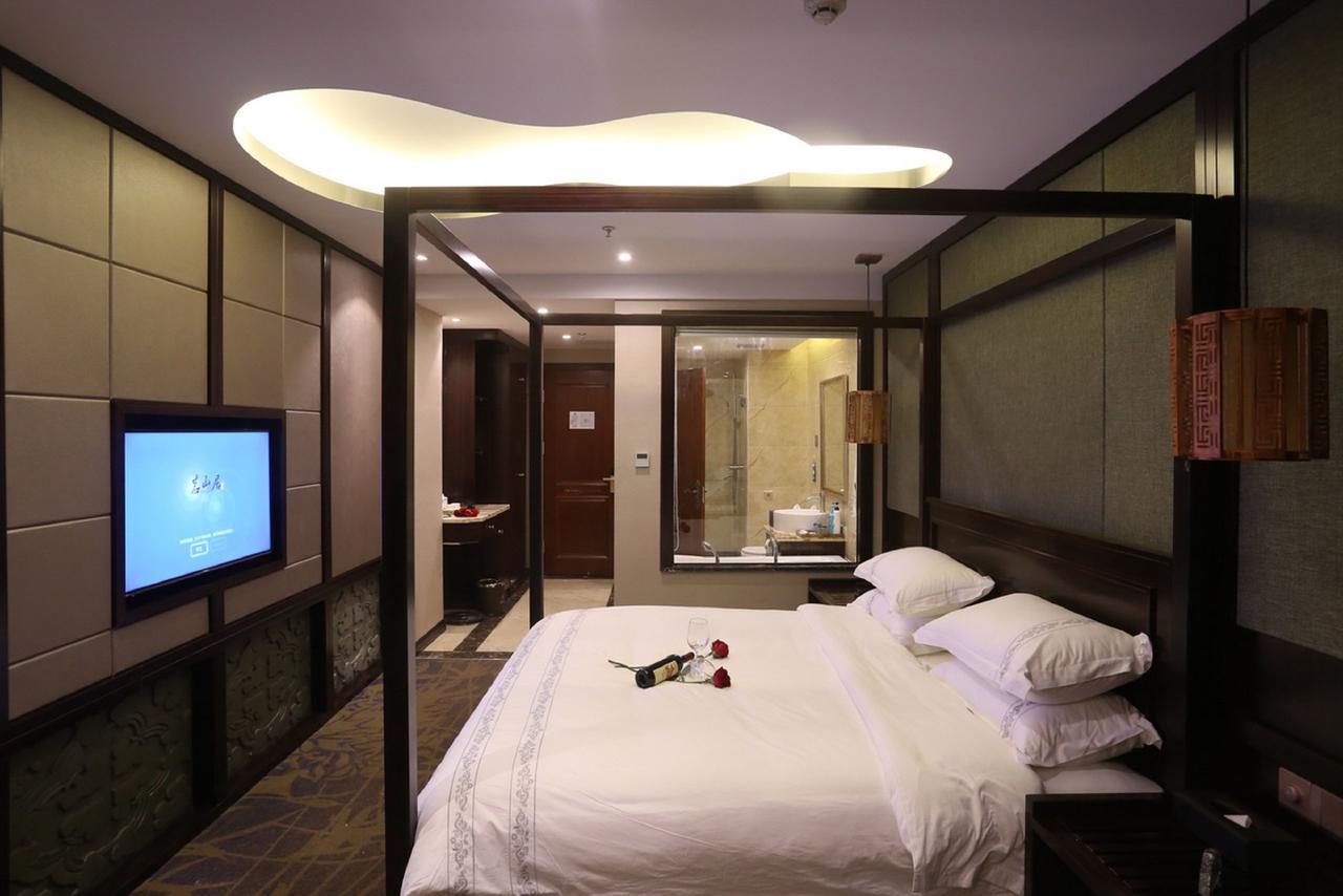 Mingshan Hotel Chengdu Esterno foto
